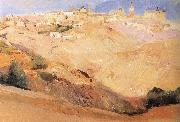 Joaquin Sorolla, Toledo Landscape